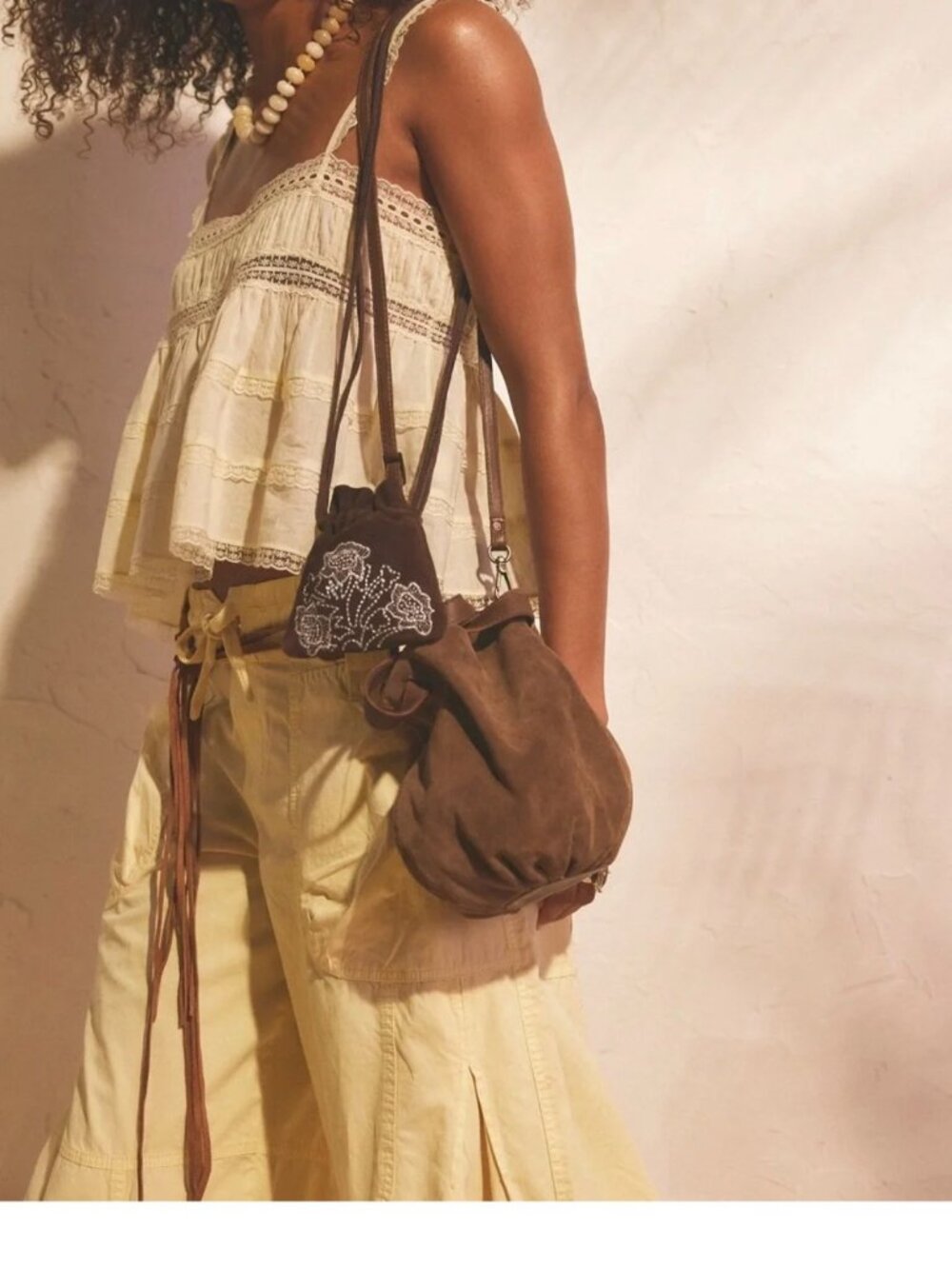 Free People Suki Mini Tote - NWT - Top Handle & Crossbody - Picture 6 of 6